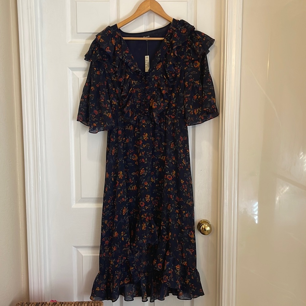 Madewell Assymetrical dress